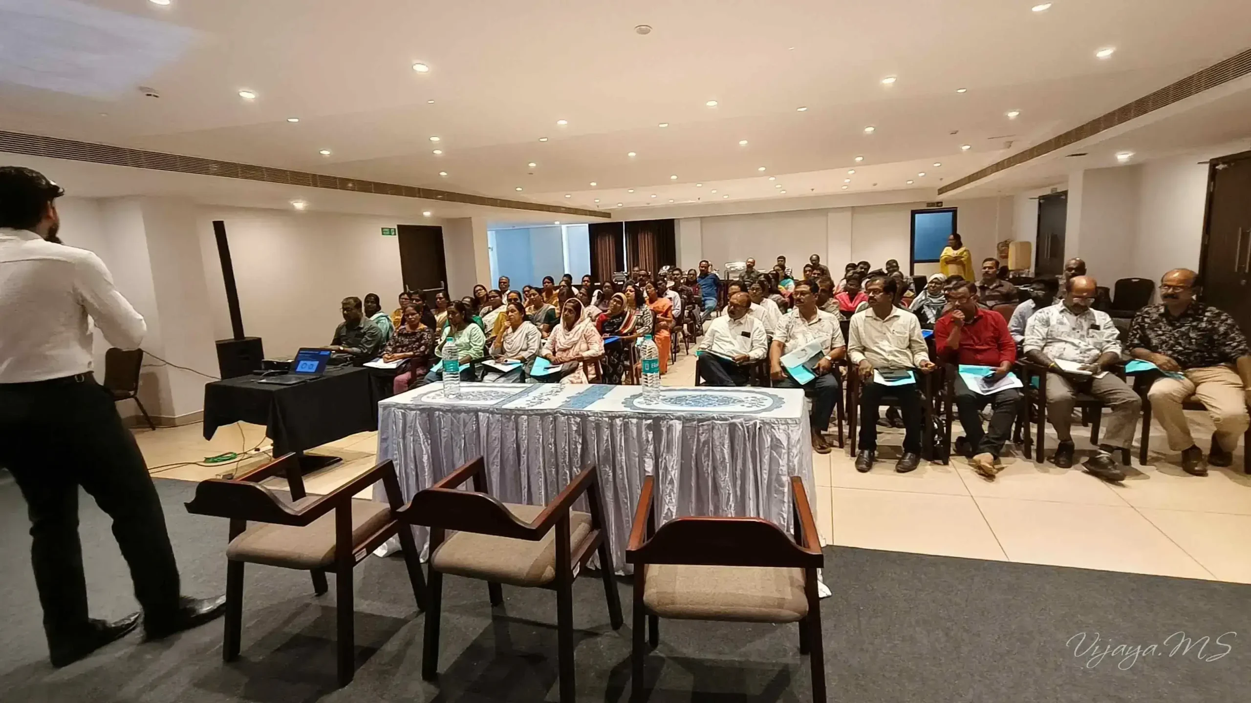 Participants attending the digital insurance marketing seminar in Kollam